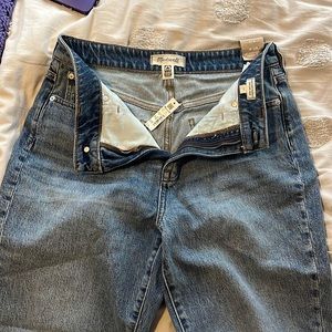 MADEWELL The Curvy Perfect Vintage Jean never worn with tags no rips
